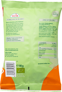 Kindersnack Linsen-Tiere mit Lauge & Dinkel, ab 3 Jahren FruchtBar