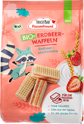 Kindersnack Erdbeer Waffeln ab 3 Jahren FRUCHTBAR Pausenfreund