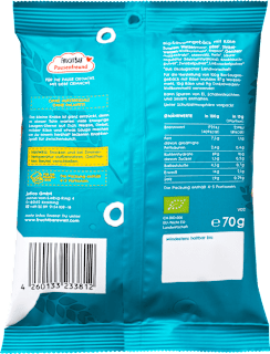 Kindersnack Laugen-Sterne mit Käse, ab 3 Jahren FRUCHTBAR Pausenfreund