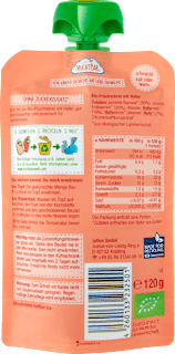 Quetschie Früchtebrei Hafer, Erdbeer & Banane ab dem 6.Monat FruchtBar