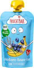 Quetschie Heidelbeere, Banane & Reis ab 6 Monaten FruchtBar