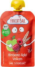 Quetschie Himbeere, Apfel, Vollkorn ab 6 Monaten FruchtBar
