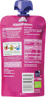 Quetschie Kirsche Banane ab 6 Monaten FruchtBar
