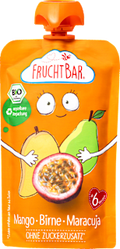 Quetschie Mango, Birne, Maracuja, ab 6 Monaten FruchtBar