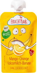 Quetschie Mango, Orange, Kokosmilch & Banane, ab 6 Monaten FruchtBar