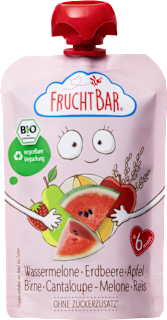 Quetschie Wassermelone, Erdbeere, Apfel, Birne & Reis ab 6 Monaten FruchtBar