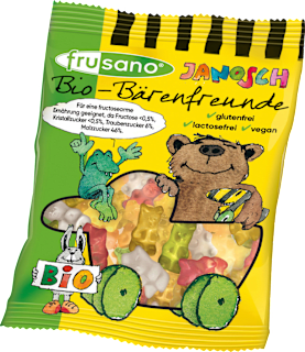 Fruchtgummi, Janosch Bärenfreunde mit Fruchtgeschmack Frusano