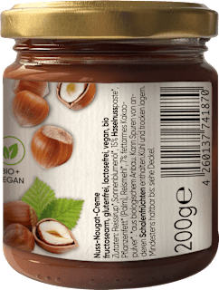 Schokocreme Nuss Nougat Creme Frusano
