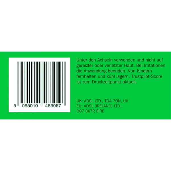 Deostick Tropic Tonic Nachfüllpack Fussy