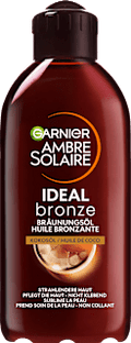Bräunungsöl ideal bronze mit Kokosöl Garnier Ambre Solaire