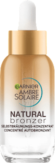 Selbstbräuner Konzentrat Gesicht Natural Bronzer Garnier Ambre Solaire