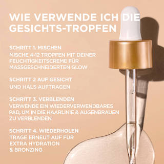 Selbstbräuner Konzentrat Gesicht Natural Bronzer Garnier Ambre Solaire