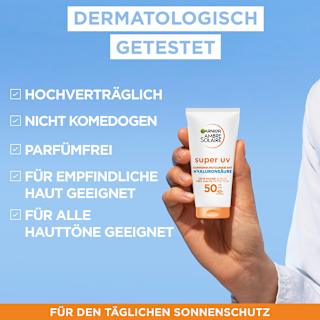 Sonnencreme Gesicht super UV Anti-Age, LSF 50+ Garnier Ambre Solaire