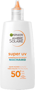 Sonnenfluid Gesicht super UV mit Niacinamid, LSF 50+ Garnier Ambre Solaire