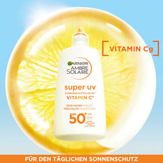 Sonnenfluid Gesicht super UV mit Vitamin C, LSF 50+ Garnier Ambre Solaire