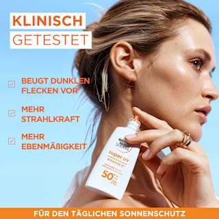 Sonnenfluid Gesicht super UV mit Vitamin C, LSF 50+ Garnier Ambre Solaire