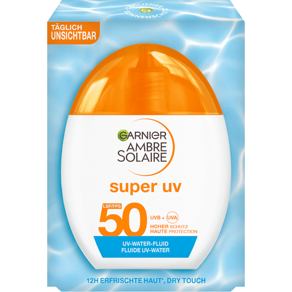 Sonnenfluid UV water fluid, LSF 50 Garnier Ambre Solaire
