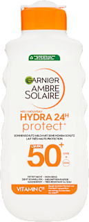 Sonnenmilch HYDRA 24h protect, LSF 50+ Garnier Ambre Solaire