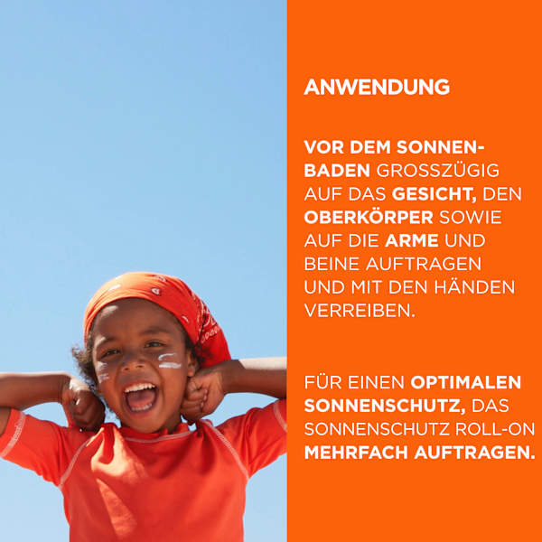 Sonnenroller Kids sensitive expert +, LSF 50+ Garnier Ambre Solaire