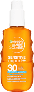 Sonnenspray sensitive expert +, hydrating UV water, LSF 30 Garnier Ambre Solaire