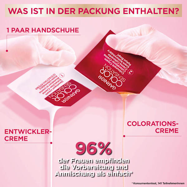 Intensivtönung Schwarz GARNIER Color Sensation
