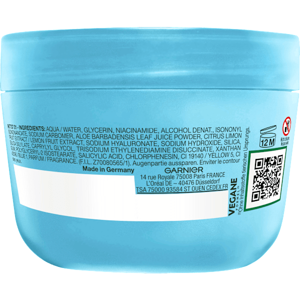 Feuchtigkeitscreme Hyaluron Sorbet Creme GARNIER