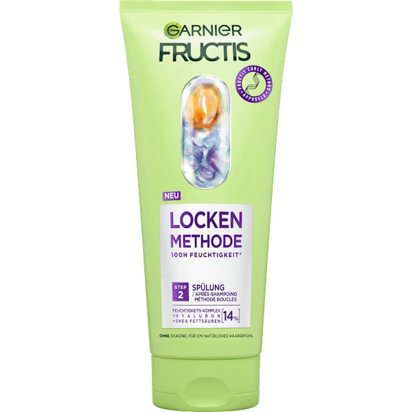 Conditioner Locken Methode Feuchtigkeit GARNIER FRUCTIS