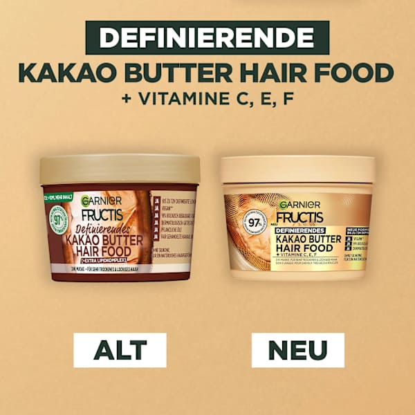 Haarkur Kakao Butter Hair Food 3in1 Maske  GARNIER FRUCTIS