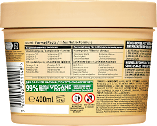 Haarkur Kakao Butter Hair Food 3in1 Maske  GARNIER FRUCTIS