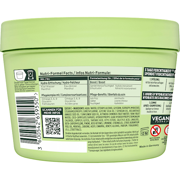 Haarkur Kiwi Menthol Hair Food 3in1 Maske GARNIER FRUCTIS