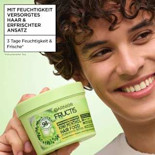 Haarkur Kiwi Menthol Hair Food 3in1 Maske GARNIER FRUCTIS
