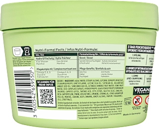 Haarkur Kiwi Menthol Hair Food 3in1 Maske GARNIER FRUCTIS
