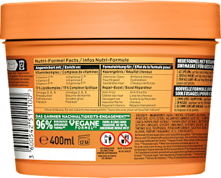 Haarkur Papaya Hair Food 3in1 Maske  GARNIER FRUCTIS