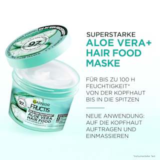 Haarmaske Aloe Vera Hair Food 3in1, trockenes Haar GARNIER FRUCTIS