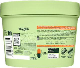 Haarmaske Keratin Sleek, Anti-Frizz Kur GARNIER FRUCTIS