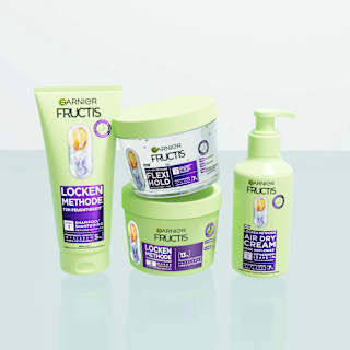 Haarmaske Locken Methode Feuchtigkeit GARNIER FRUCTIS