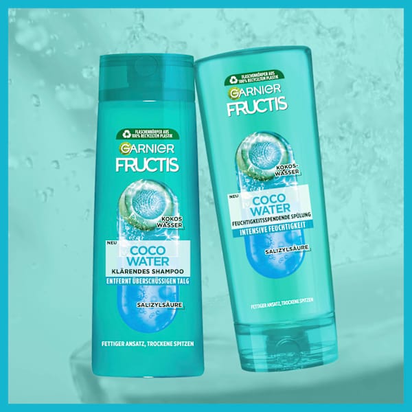 Shampoo Coco Water, fettiger Ansatz & trockene Spitzen GARNIER FRUCTIS