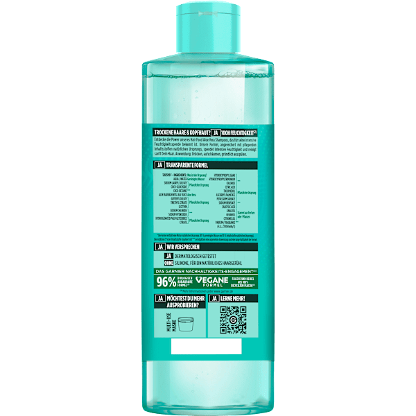 Shampoo Hair Food Aloe Vera GARNIER FRUCTIS