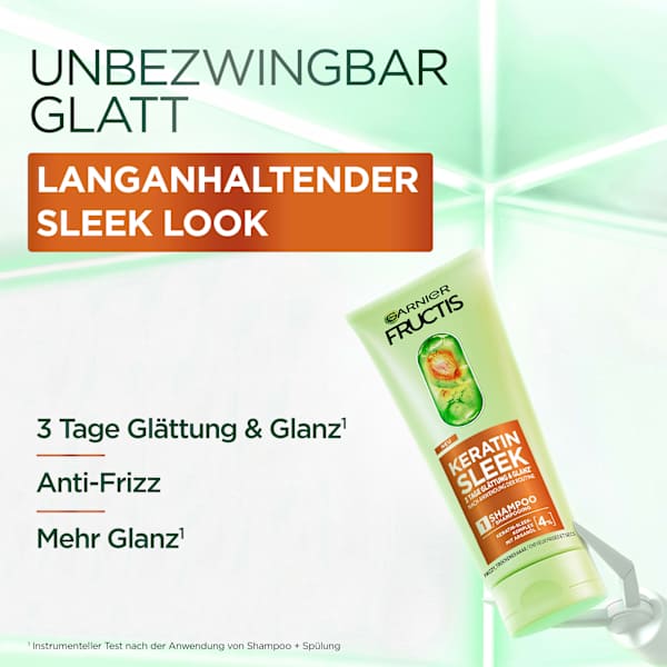 Shampoo Keratin Sleek GARNIER FRUCTIS