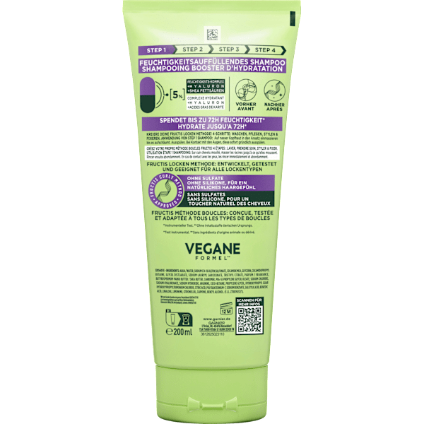 Shampoo Locken Methode Feuchtigkeit  GARNIER FRUCTIS