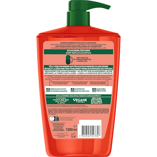 Shampoo Schadenlöscher Deep Repair GARNIER FRUCTIS