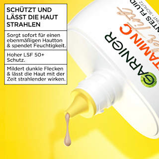 Gesichtsfluid Vitamin C Wonder Tint UV LSF 50+, Hell GARNIER