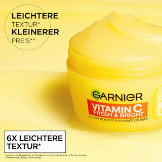 Glow Booster Sorbet Creme Vitamin C GARNIER