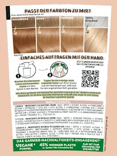 Haarfarbe 10.14 Kamille Blond GARNIER GOOD