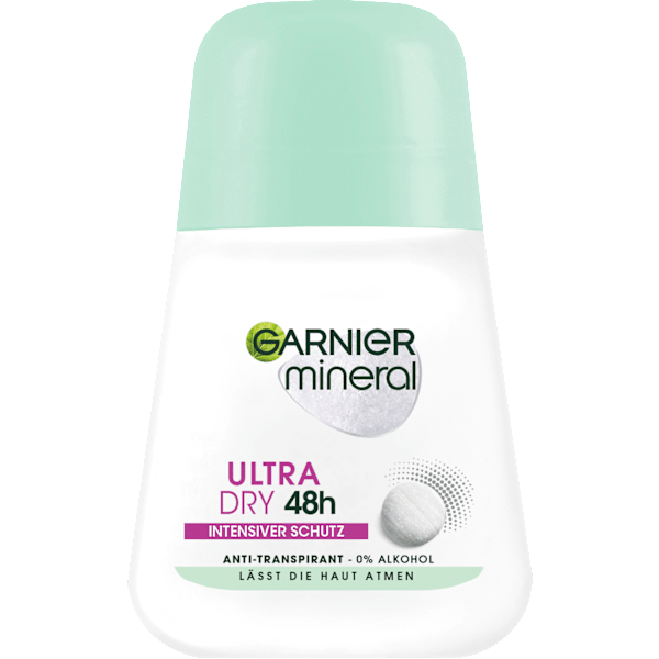 Antitranspirant Deo Roll-on Ultra Dry 48h GARNIER mineral