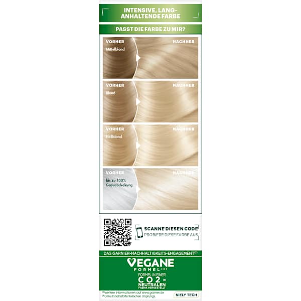 Haarfarbe 10.1A  Extra kühles Hellblond, 1 St GARNIER NUTRISSE
