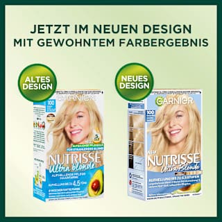 Haarfarbe 100 Sommer-Blond, Extra Helles Naturblond GARNIER NUTRISSE