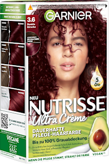 Haarfarbe 3.6 Dunkle Kirsche GARNIER NUTRISSE