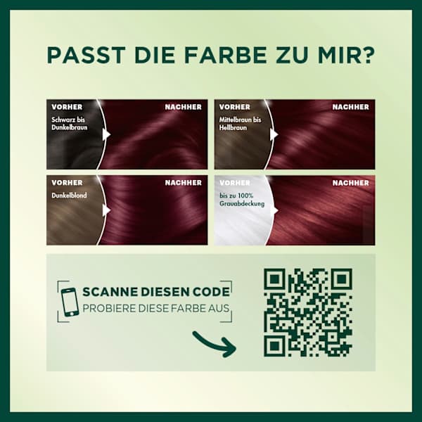 Haarfarbe 3.6 Dunkle Kirsche GARNIER NUTRISSE