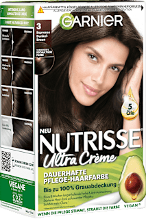 Haarfarbe 3 Espresso Dunkelbraun GARNIER NUTRISSE